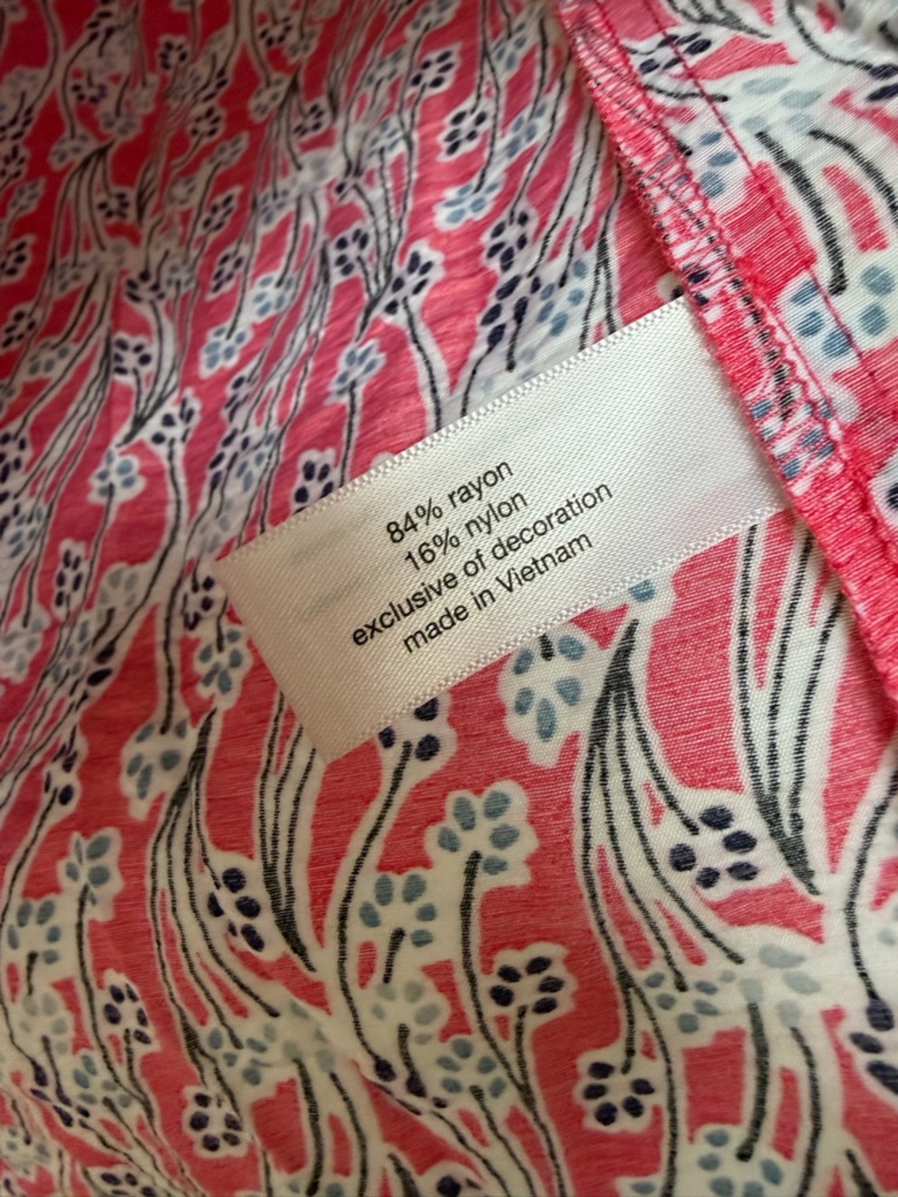 Lane Bryant floral tie neck blouse - Picture 5 of 6